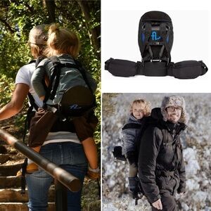 Freeloader Child Carrier w/ Saddle Seat Up to 80 lbs - Travel Hiking • M/L  NEW